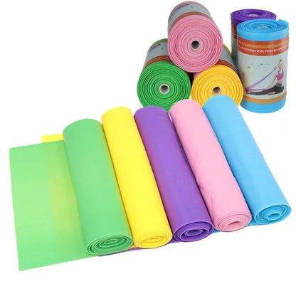 Yoga Tension Sheet Elastic Band - Resistance Band for Yoga, Pilates, Fitness Exercise, Stretching, and Strength Training - Urbizia