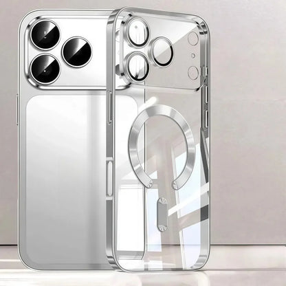 Luxury for MagSafe Magnetic Plating Phone Case for iPhone 17 Pro Max 17 Pro Bumper Case for iPhone 17 Pro Max 17 Air Clear Cover