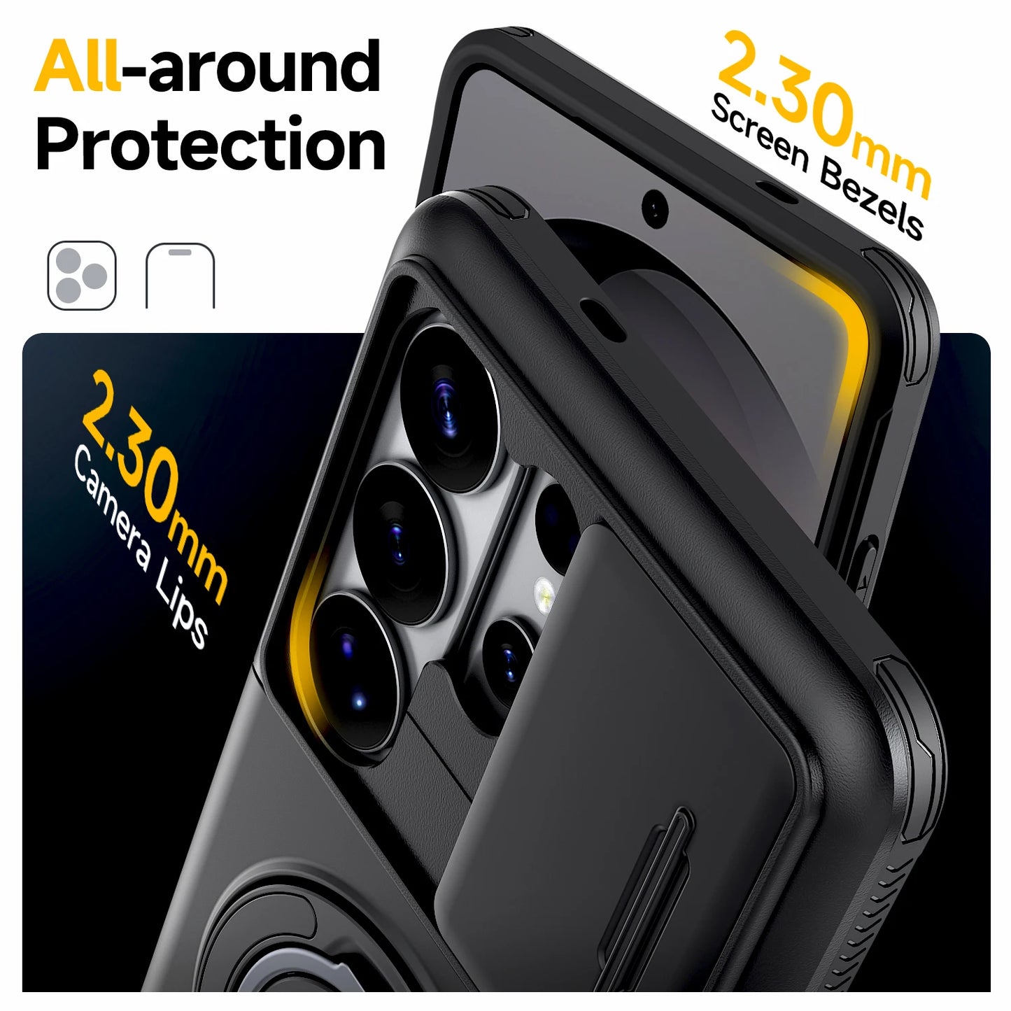 Luxury Wallet Case For Samsung Galaxy S26 S25 S24 Ultra Plus S23Ultra S22Ultra A57 A37 A27 A56 A17 Card Slot Stand Holder Cover