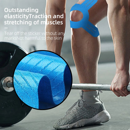 5PCS Kinesiology Tape for Knees, Knee Support Tape, Precut Knee Tape for Knee Stability, Athletic Tape, Kinetic Tapes for Knees
