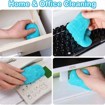 1/2pcs Car Cleaning Gel Detail Tool Cleaning Gel Cars Interior Putty Cleaner Keyboard Notebook Clean Reusable Gels Magic Clean
