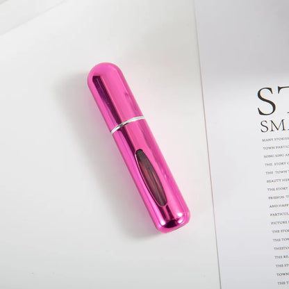 1/3/5/10pcs travel Leak portable mini perfume bottle with Bottom Fill Function aluminum refillable 5ml spray bottle
