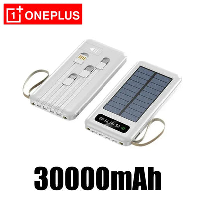 Solar Power Bank 50000mAh Fast Charging Portable Battery