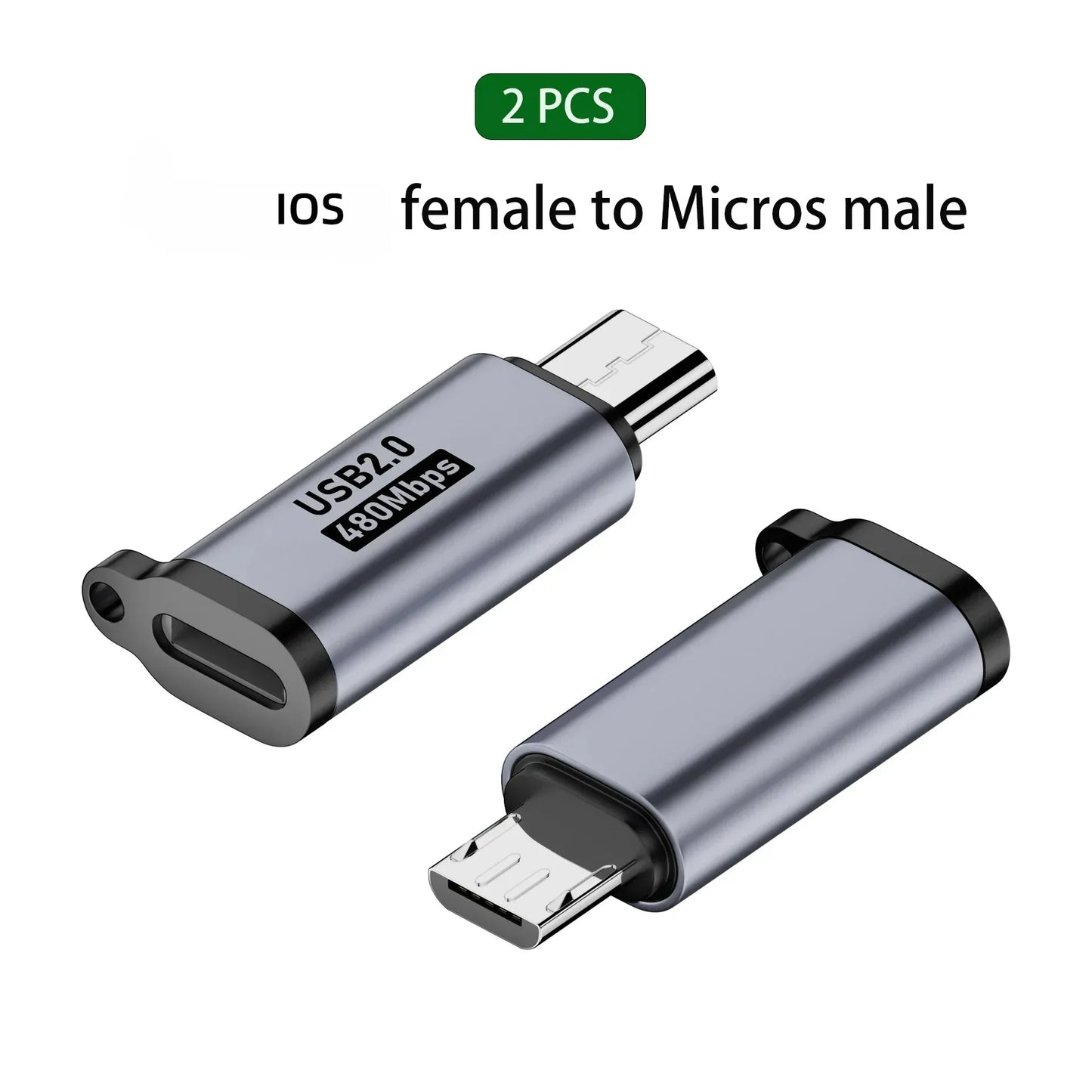 USB-C to Micro & Mini USB Adapter Converter