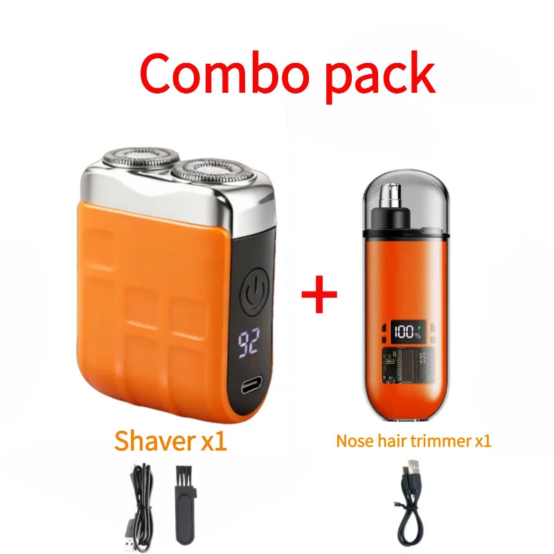 New Multifunctional Intelligent Digital Electric Shaver, Mini Portable Shaver, Men's Automatic Shaver
