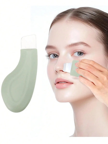 1pc Nose Blackhead Remover Tool Gentle Facial Pore Cleanser Silicone Facial Scraper Skin Scrub Facial Scraper Skin Care Tools