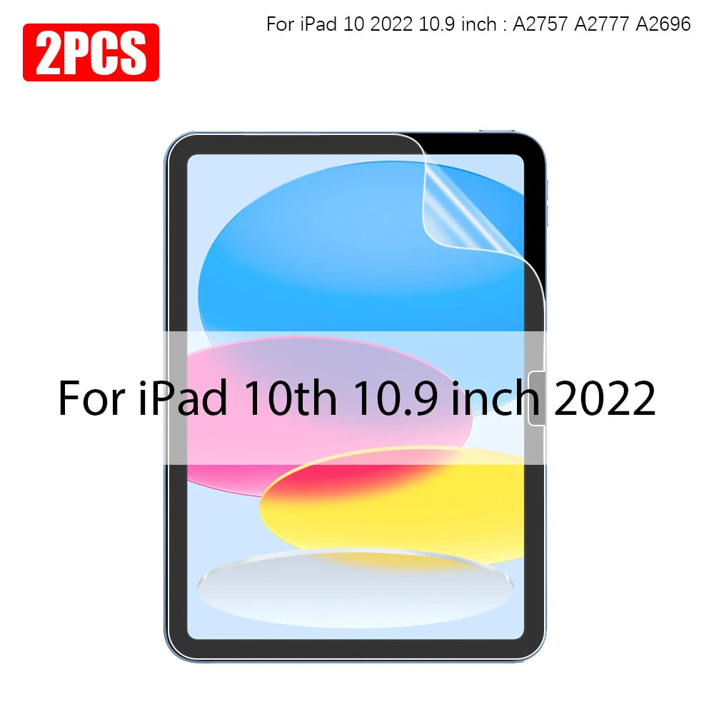 Like Paper Film Screen Protector Air 11 M3 M4 2026 11th A16 10th Generation For Ipad Pro 13 12.9 M5 Air 5 4 Mini 6 7 Matte Film