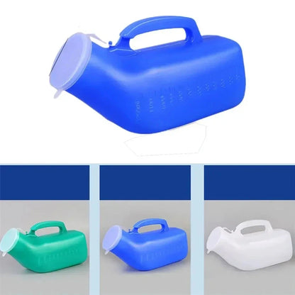 1200ml Leakproof Male Urinal Bottle with Handle, Portable Toilet for Car, Travel, Camping, Outdoor, Elderly & Disabled