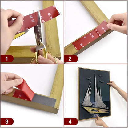 3Meters Strong Double Sided Adhesive Tape With High Viscosity For Automotive Use High Temperature Resistant Fixed Adhesive Patch - Urbizia