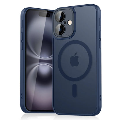 Luxury Magnetic Matte Shockproof Case – iPhone 11–16