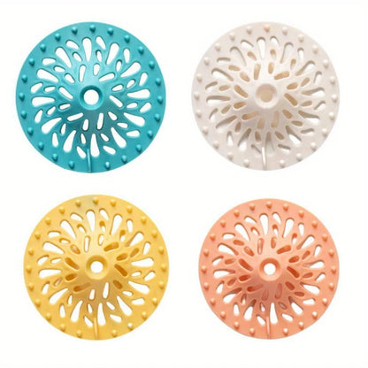 Hair Catcher Shower Drain Strainer Filter for Bathroom Bathtub Kitchen Sink Anti Clogging Cover Accessories Easy Install