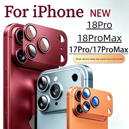 3/2/1PCS Matte Protective Film For iPhone 18 Pro Max 17 Pro Max Lens Full Coverage Ultra-Thin Camera Protector Drop Metal Frame