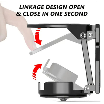 NEW Motorcycle Foldable Water Cup Bracket For Electric Bicycle Sport Cycling 360° Adjustable Handlebar Drink Holder Accessories