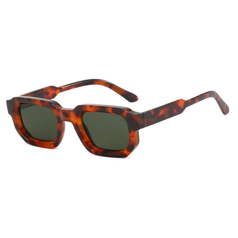 Men Vintage Rectangle pc Frame Sunglasses Fashion Retro Sun Glasses Luxury Brand Design Shades Eyewear Women Goggles
