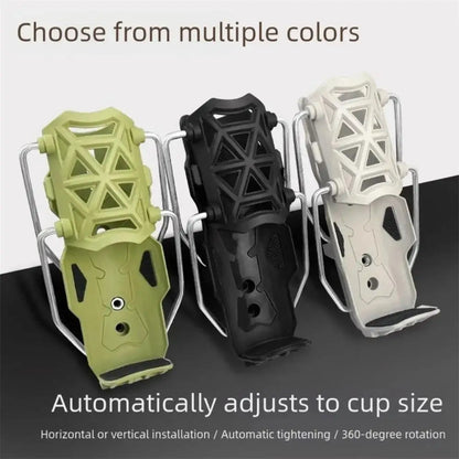 Adjustable Motorcycle Bike Cup Holder Handlebar Water Bottle Bike Mount For 32-77mm for bicycles