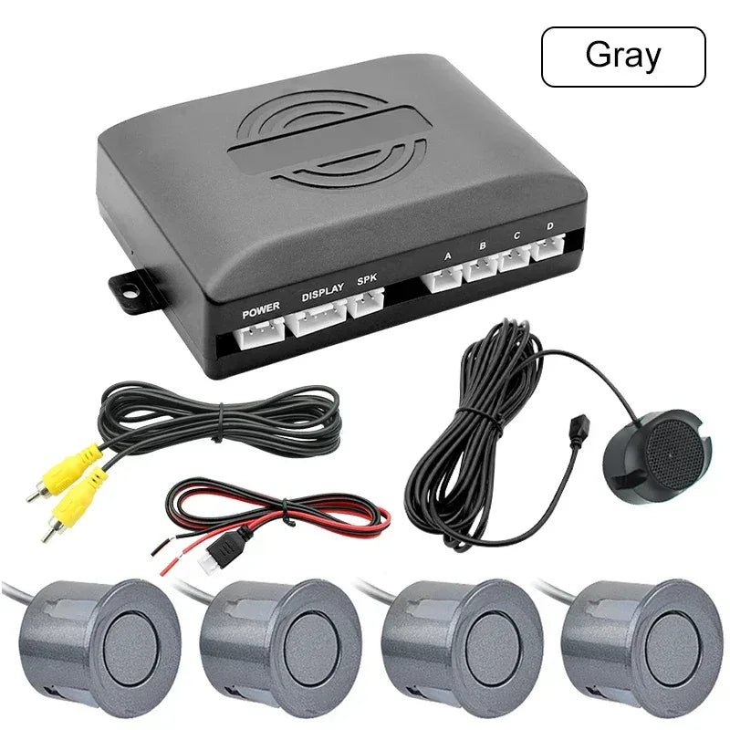 GreenYi AHD Car Video Parking Sensor Reverse Backup Radar Assistance Detector for Monitor Camera System 22mm Security Reversing - Urbizia