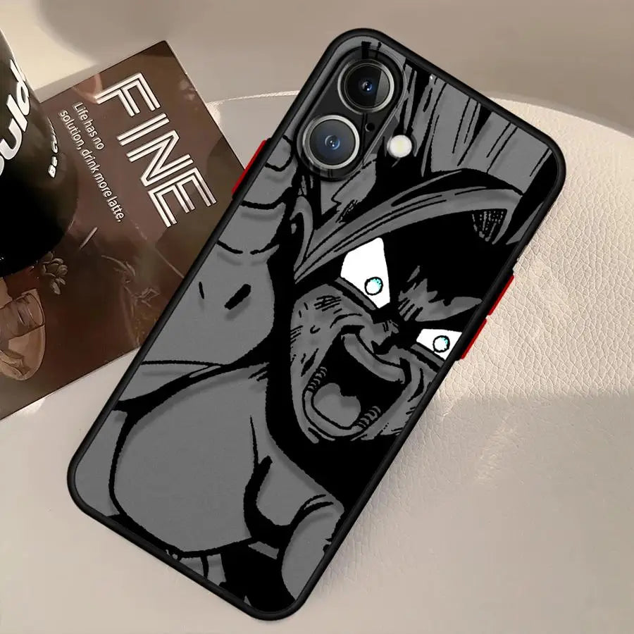 Case for iPhone 17 7 8 XS 12 15 Plus 16e 13 Mini 14 11 16 Pro Max Back Phone Cover Luxury D-Dragons Balls Gokus