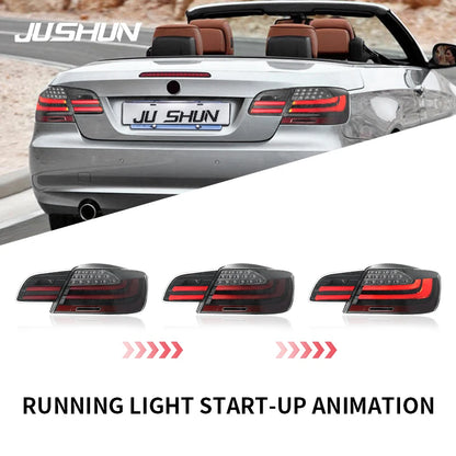 Car Tail Light For BMW 3 Series E93 2006-2013 Taillight Assembly Upgraded Tail Lights Plug Play Turning Signal Brake Fog Tail Lamp Led Rear Light Assembly