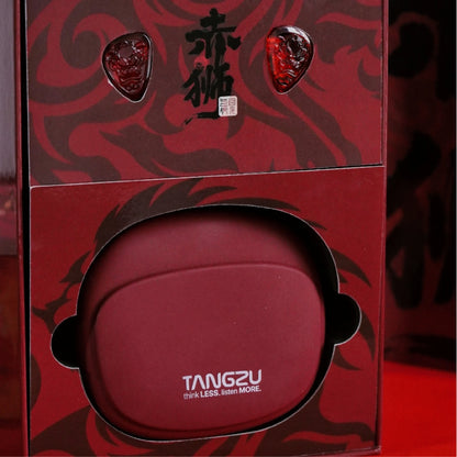 TANGZU WanerSG II Red Lion Single Dynamic Driver In-Ear Monitors with Ergonnmic & Safe Earmold Design
