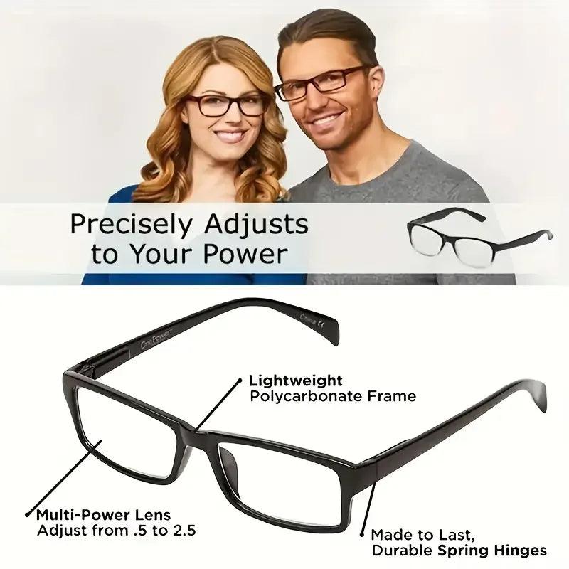 Multifocal Auto Adjusting Bifocal Reading Glasses