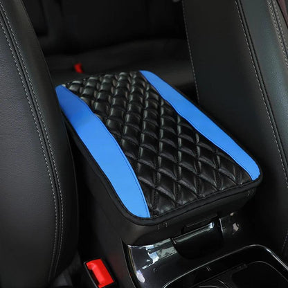 PU Leather Car Armrest Cover Mat – Universal Fit