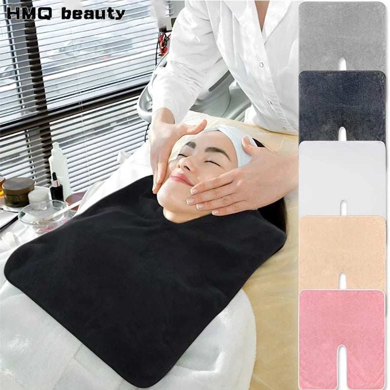 U‑Shape Microfiber Spa Facial Towel for Salon Treatments