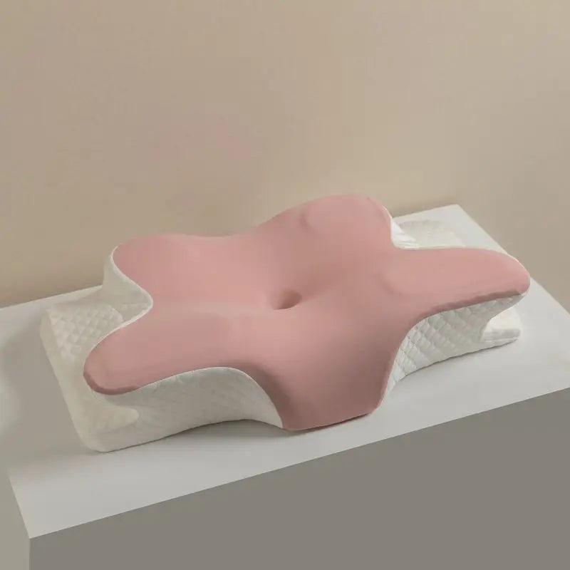 Cervical Orthopedic Pillow For Sleep Butterfly Ergonomic Memory Foam Pillow Slow Rebound Comfortable Neck Massage Bed Pillow
