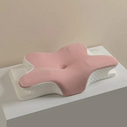 Cervical Orthopedic Pillow For Sleep Butterfly Ergonomic Memory Foam Pillow Slow Rebound Comfortable Neck Massage Bed Pillow