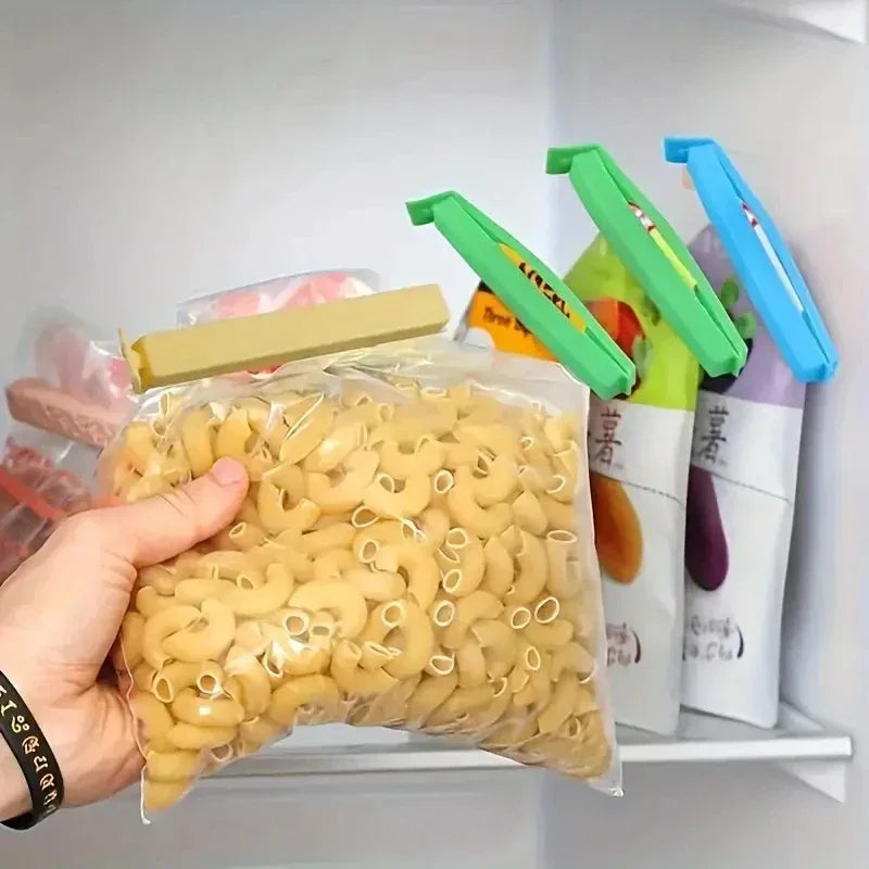 Colorful Reusable Food Bag Sealing Clips Set