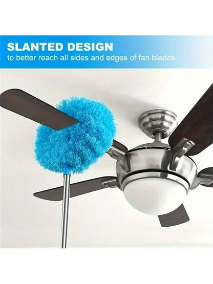 Microfiber Ceiling Fan Duster – Extendable & Reusable - Urbizia