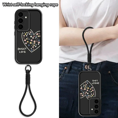 Sweet Love Hearts Lanyard Case for Samsung Galaxy