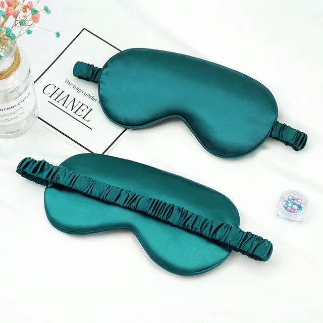 Silk Sleep Eye Mask – Light Blocking Travel Eyeshade