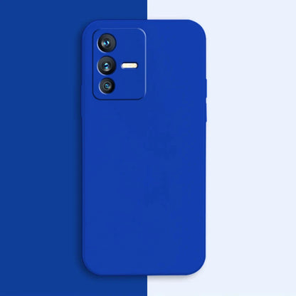 Soft Square Liquid Silicone Case for VIVO V23 Pro V23E V23Pro 5G Luxury Original Camera Protection Couples Cover Ultrathin Funda