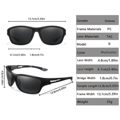 Polarized UV400 Fishing Sunglasses for Men & Women