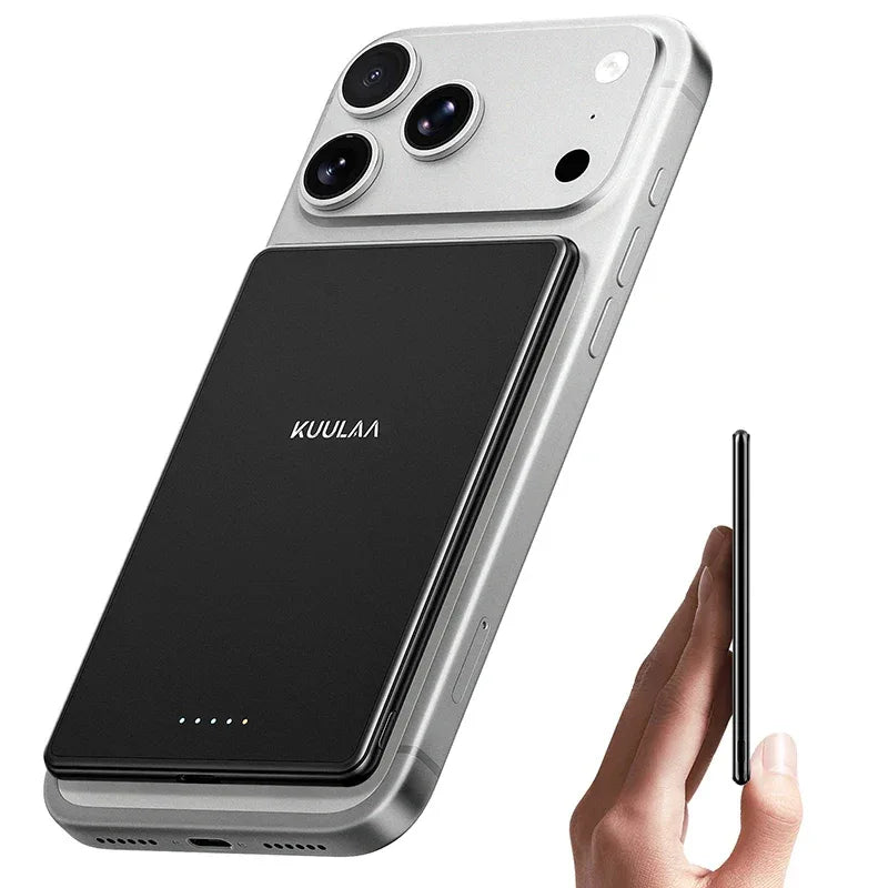 Ultra Slim Magnetic Power Bank 5000mAh 20W Wireless Charging