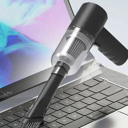 9000Pa Wireless Car Vacuum Cleaner USB Charging 1200mAh Portable Cleaning Appliance Mini Wet and Dry Vacuum Cleaner Household - Urbizia
