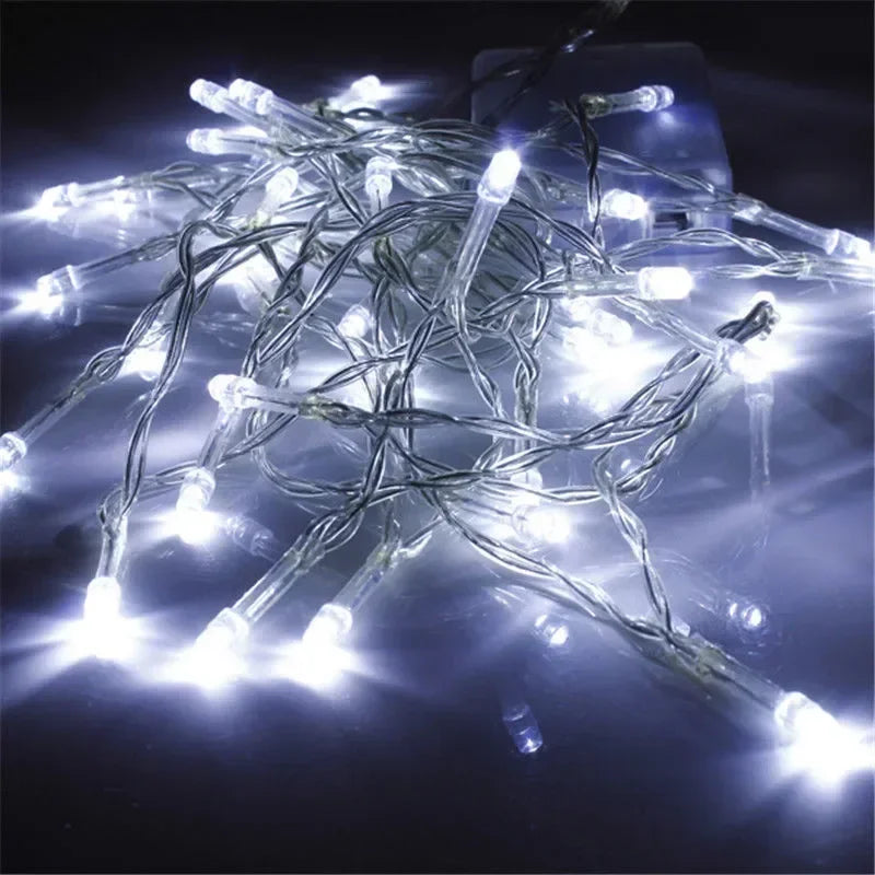 AA Battery Fairy String Lights – 10M/20M Warm White for Christmas & Party Decoration