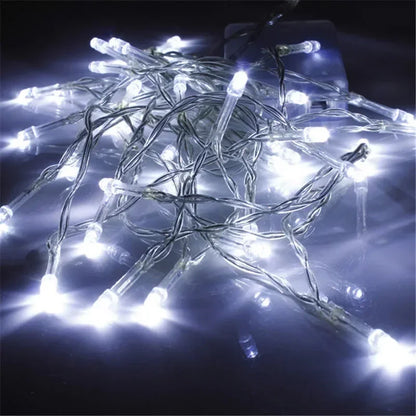 AA Battery Fairy String Lights – 10M/20M Warm White for Christmas & Party Decoration