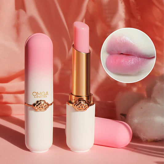 Peach Color-Change Moisturizing Lipstick