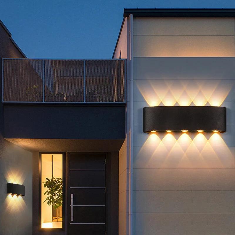 Up and Down LED Wall Lamp – Indoor & Outdoor, Waterproof