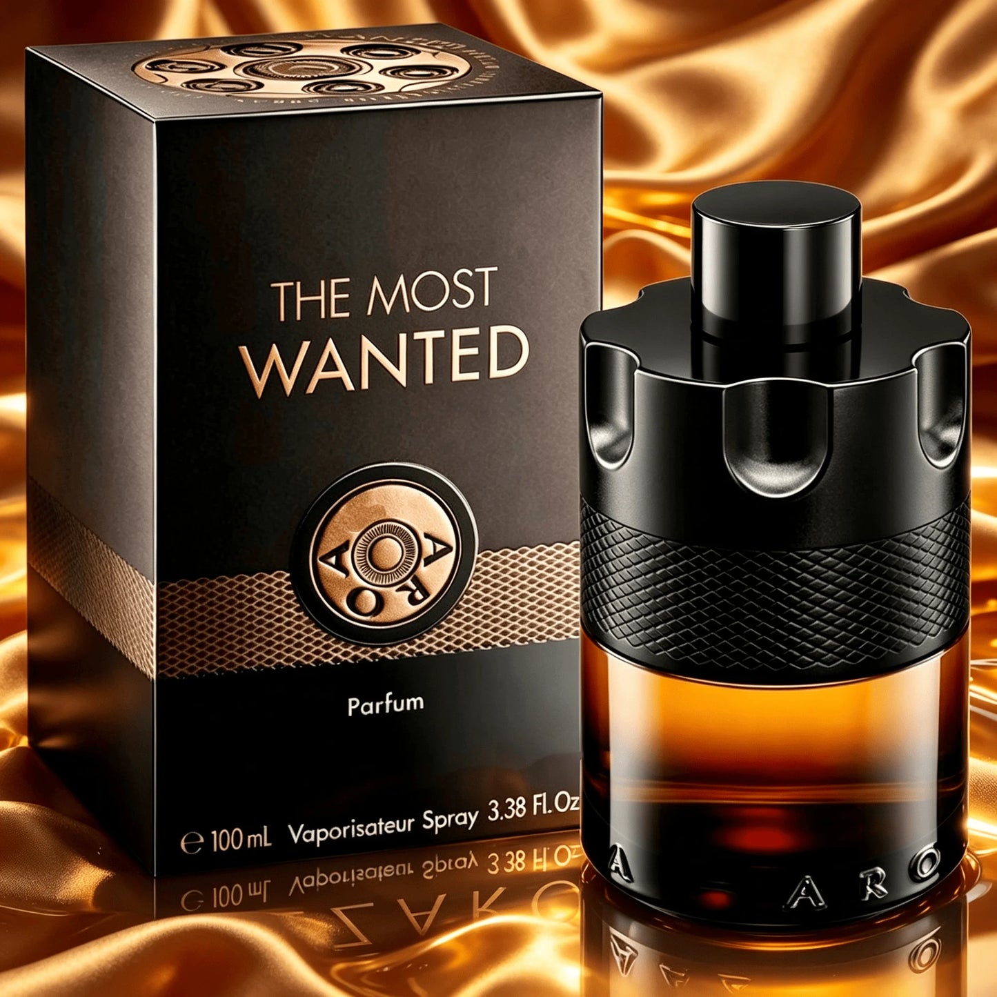 Azzaro The Most Wanted Eau De Parfum For Men 100ml 3.4 Fl Oz 100% Original Boxed Perfume Long‑Lasting Woody Spicy Fragrance Luxury Cologne Spray Gift For Him Daily Dating Party Body Perfume