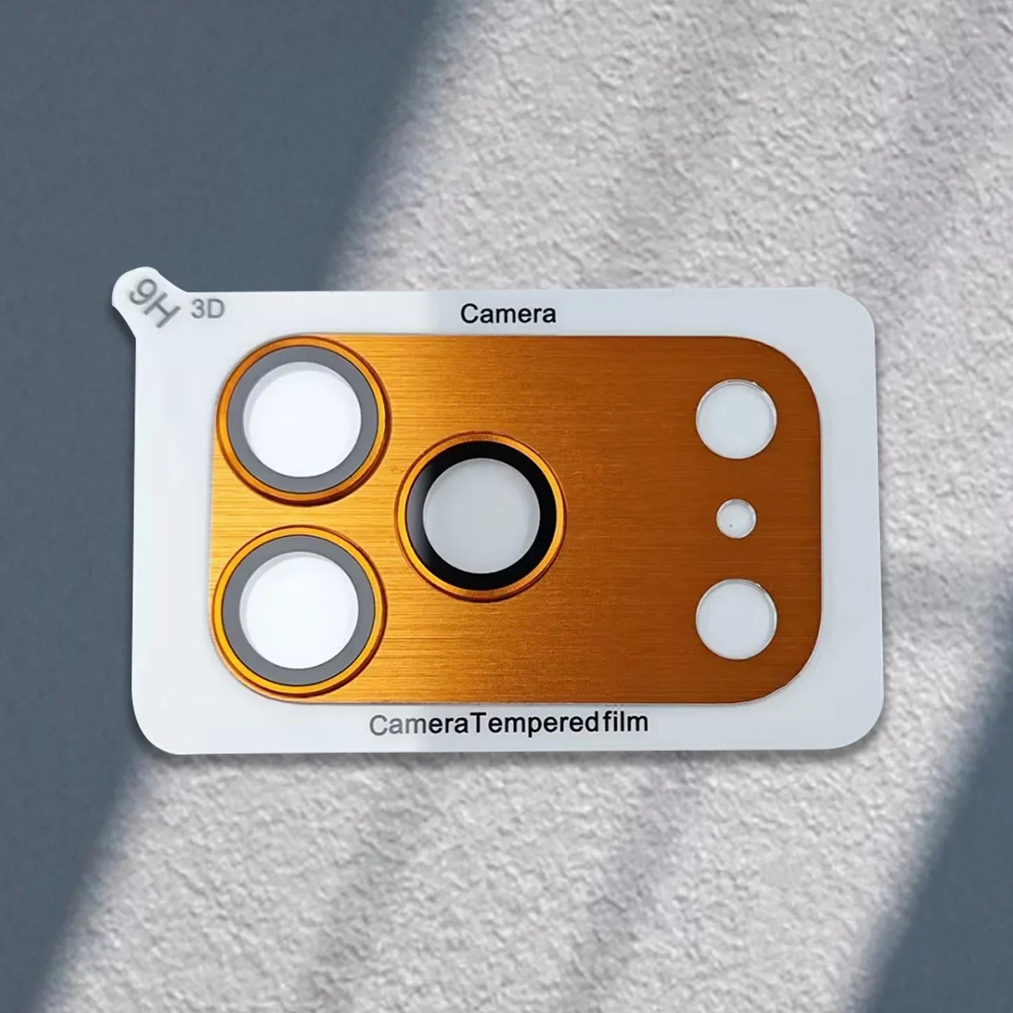 9H HD Armor Camera Lens Protector for IPhone 17 Pro 17 Pro Max Aluminum Metal Ring Lens Tempered Glass Film Case Cap