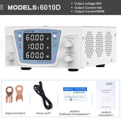 Lab DC Stabilized Power Supply Adjustable Variable Digital Regulated Power Supply 100V 60V 30V 15V 10A 20A 40A 60A Bench Source