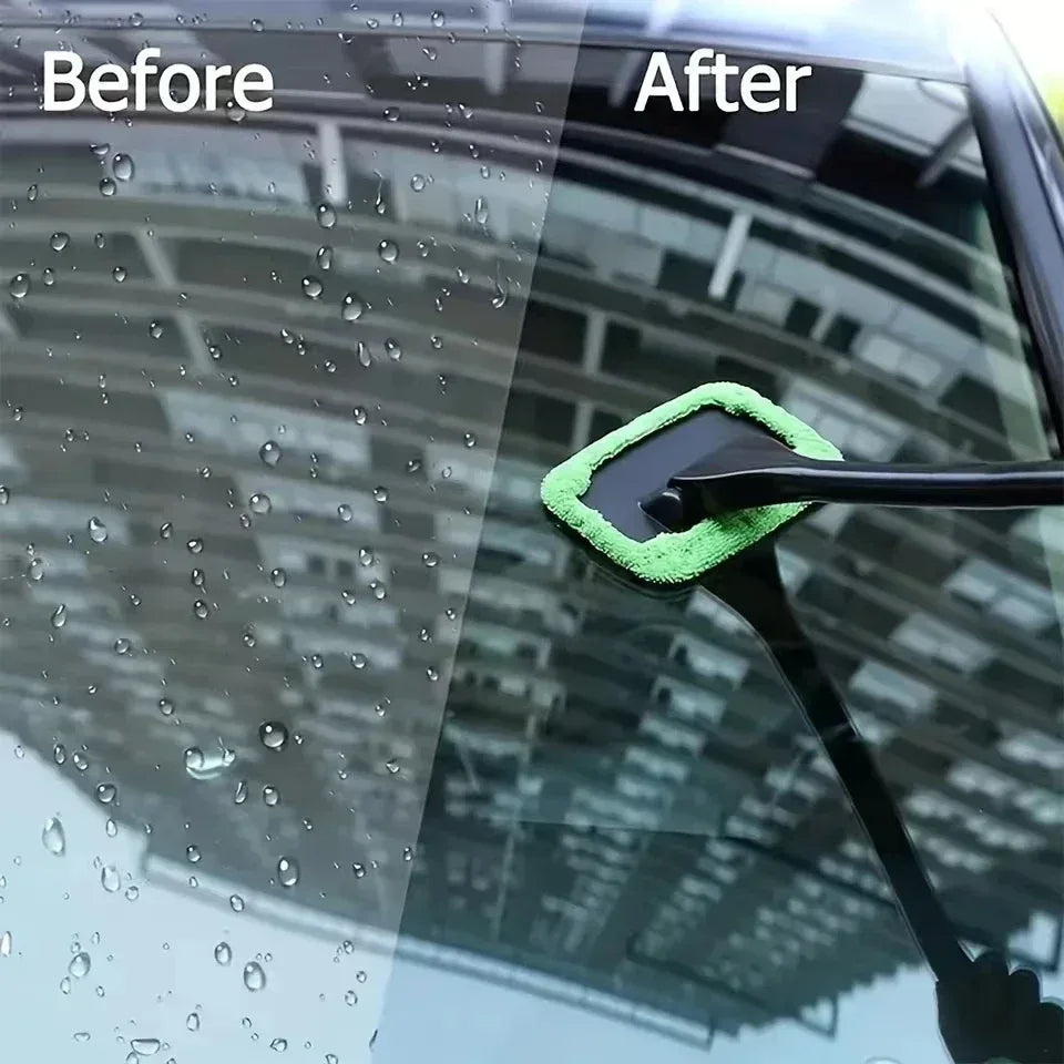 Car Window Cleaner Brush Kit – Interior & Windshield Wiper - Urbizia