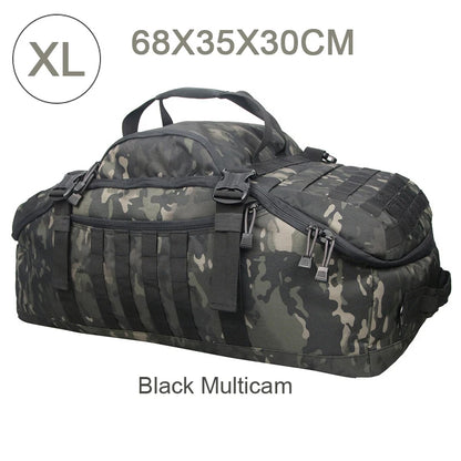 LQARMY 30L 45L 80L Outdoor Mountaineering Bag Molle Tactical Backpack Large Duffel Bag Hiking Camping Travel Bags