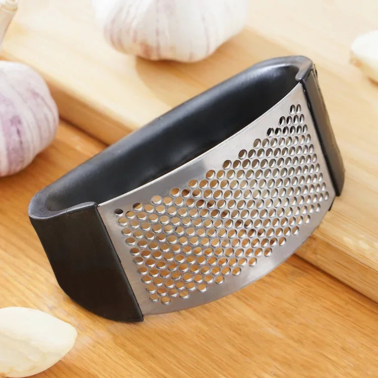 Stainless Steel Garlic Press Crusher Kitchen Tool