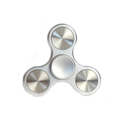 Aluminum Alloy Three Leaf Fidget Hand Spinner Metal Fidget Spinner Toy Stress Relief Toys For Adult Gifts Fidget Toys
