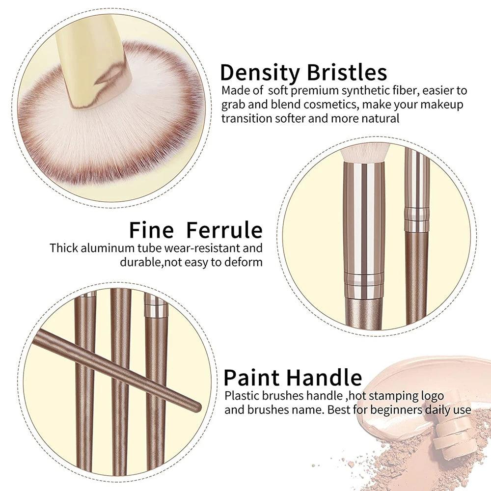 Professional Makeup Brush Set for Face & Eye Makeup