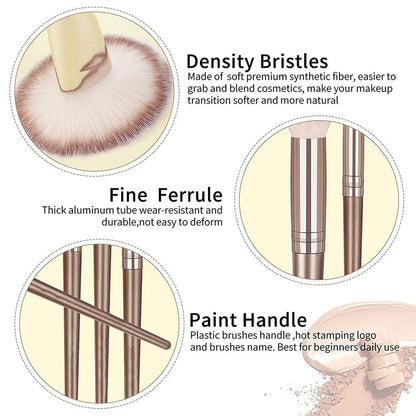 Professional Makeup Brush Set for Face & Eye Makeup