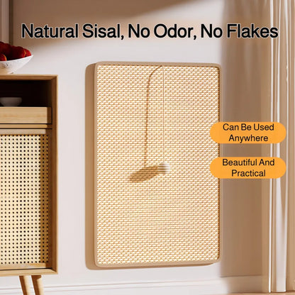 Multi-Function Cat Sisal Scratcher Pad, Sofa Protection Anti-Scratch Mat, No Lint Claw Grinding Pad for Cat Pet Daily Supplies